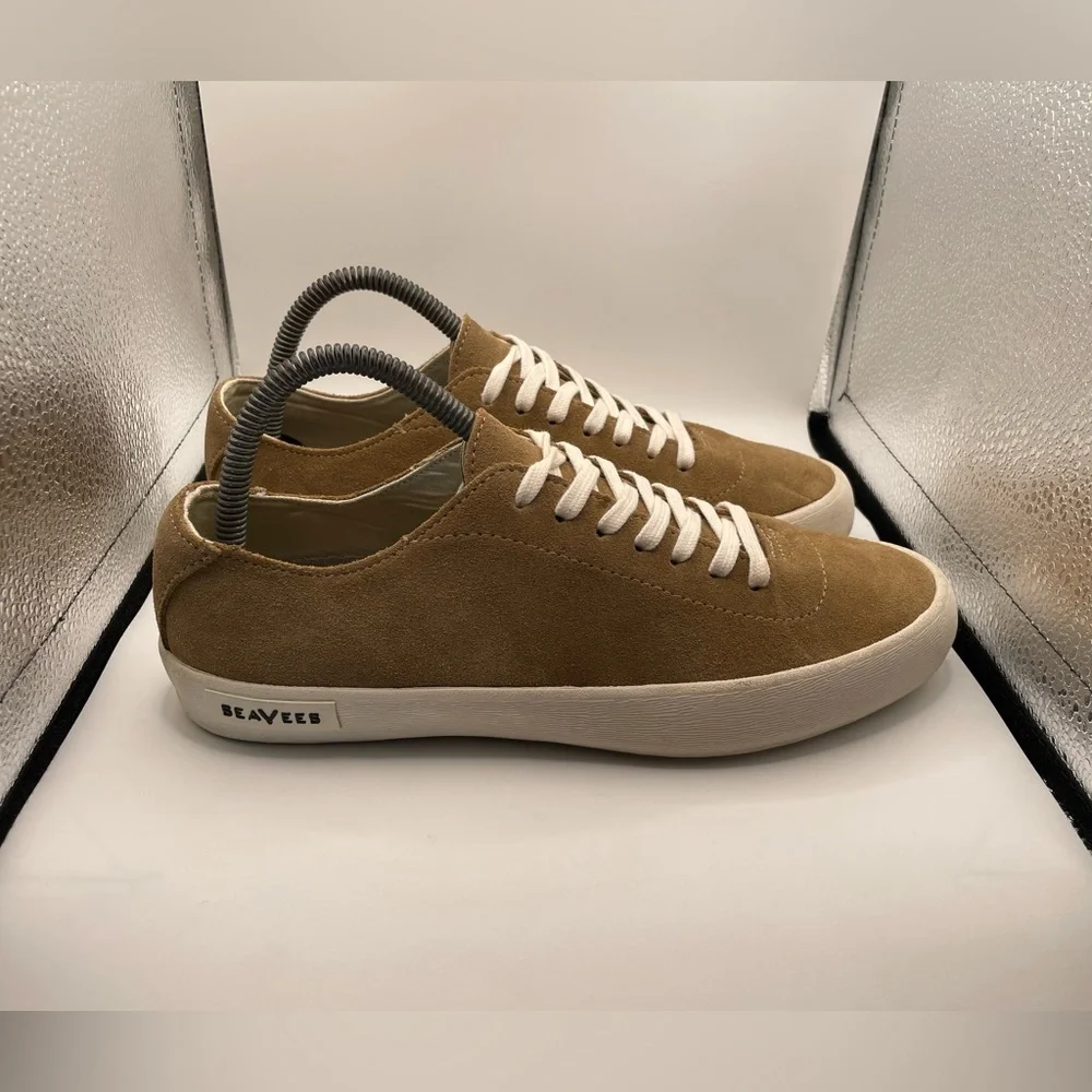 SeaVees Racquet Club Men's Brown Suede Sneakers size 7